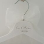 personalized wedding dress hanger