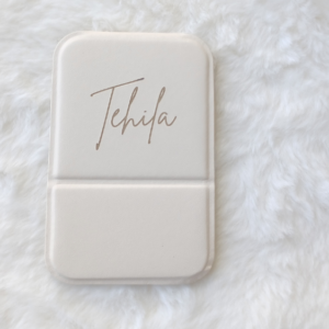 a folding pocket mirror