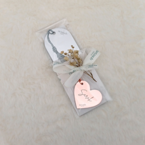 Personalized Bookmark and Keyring set